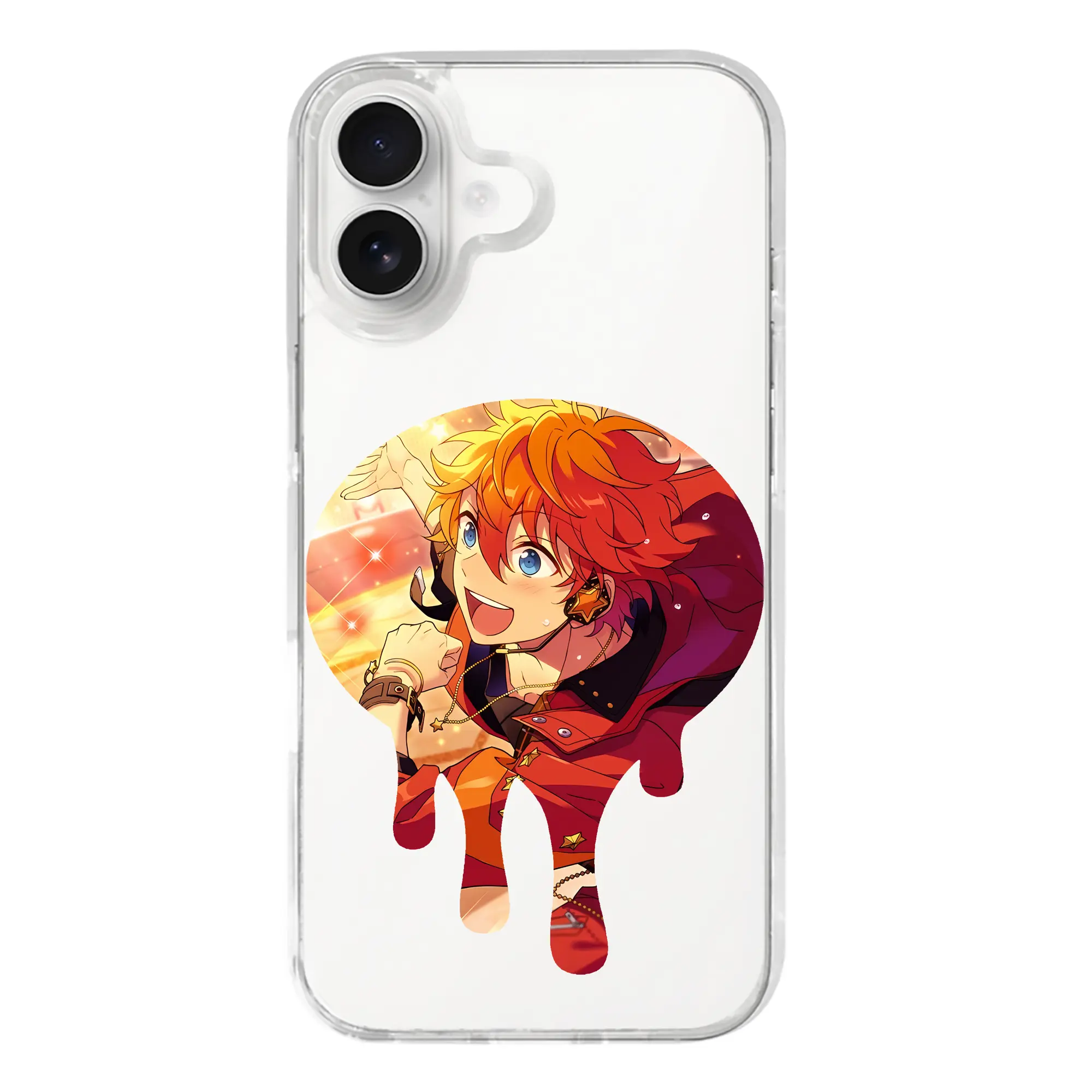 あんさん ぶる グッズ Trickstar 明星スバル - iPhone 17シリーズ 透明スマホケース – 薄型・耐衝撃・精密フィット保護カバー